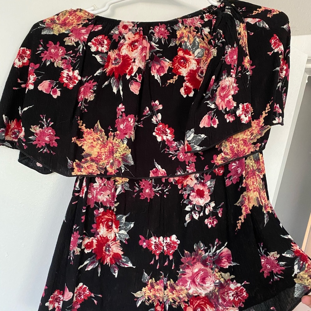 Over shoulder romper